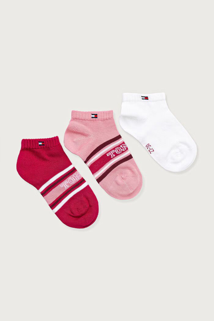 Tommy Hilfiger чорапи за деца 3 броя розови 701241840
