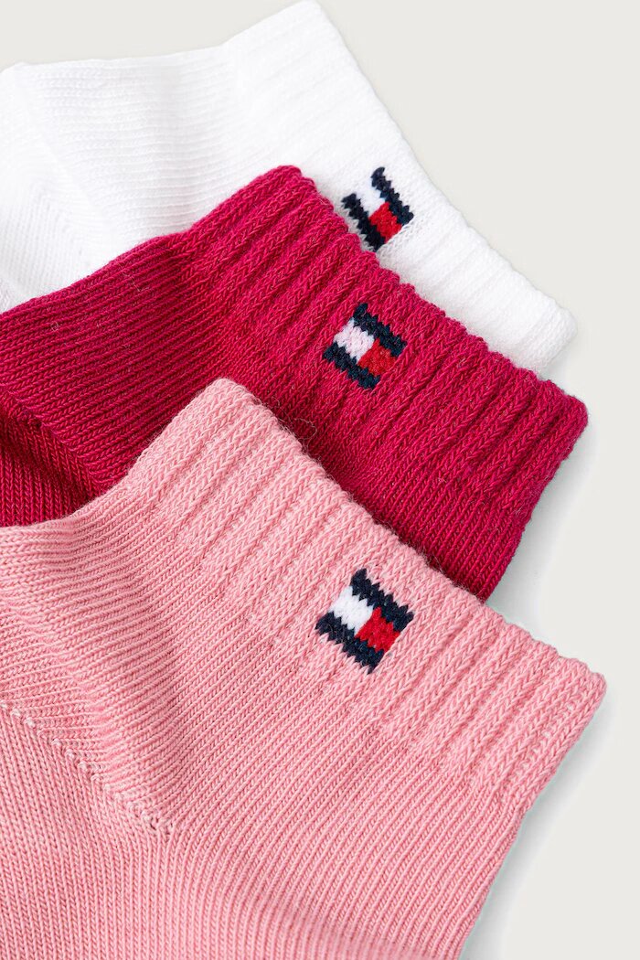 Tommy Hilfiger чорапи за деца 3 броя розови 701241840
