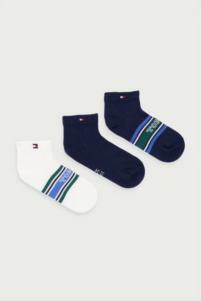 Tommy Hilfiger чорапи за деца 3 броя тъмносини 701241840