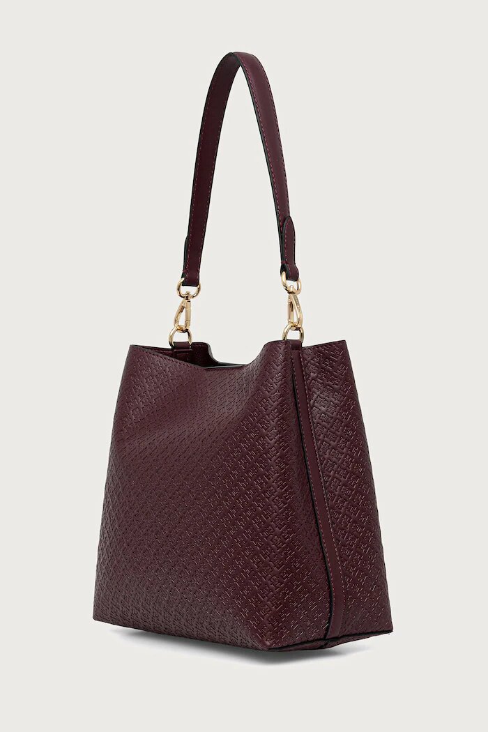 Tommy Hilfiger дамски от имитация на кожа бордо AW0AW19000