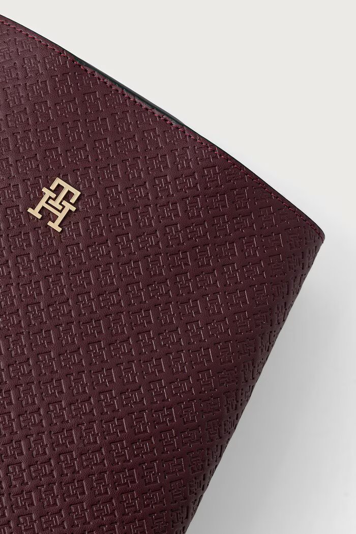 Tommy Hilfiger дамски от имитация на кожа бордо AW0AW19000