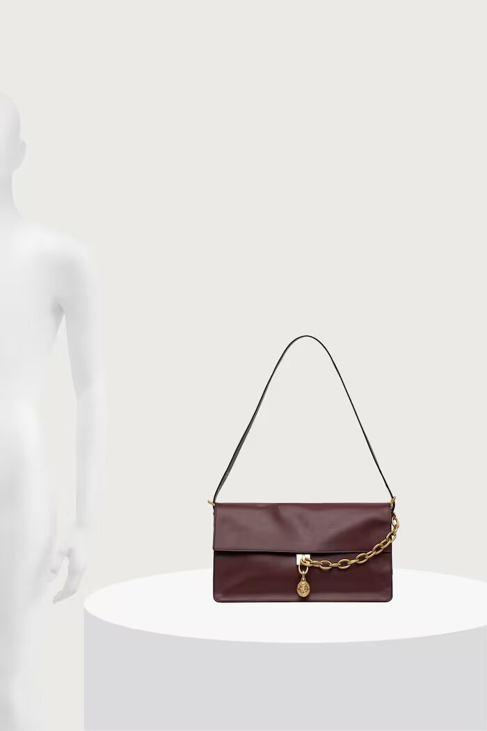Tommy Hilfiger дамски от кожа бордо AW0AW19015