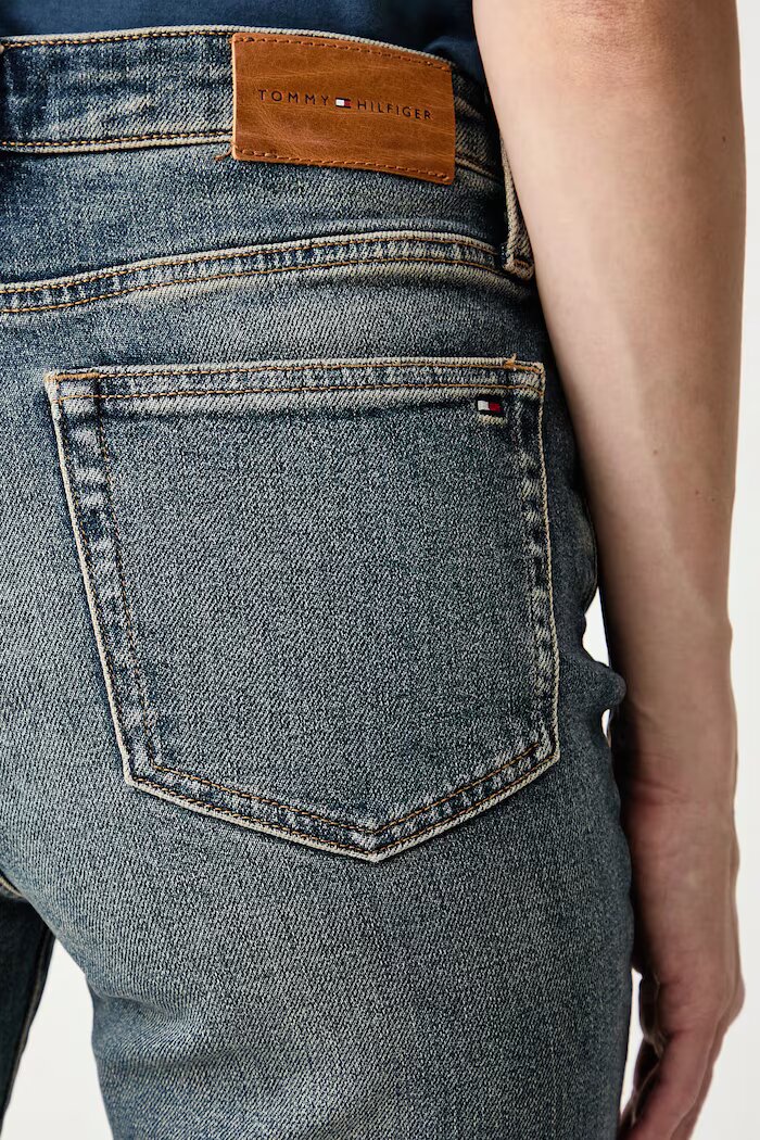 Tommy Hilfiger дънки bootcut дамски сини WW0WW52183