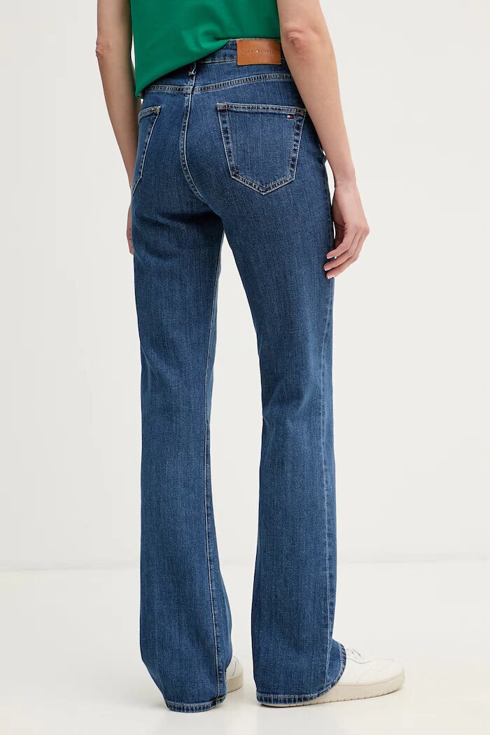 Tommy Hilfiger дънки bootcut дамски тъмносини WW0WW49956