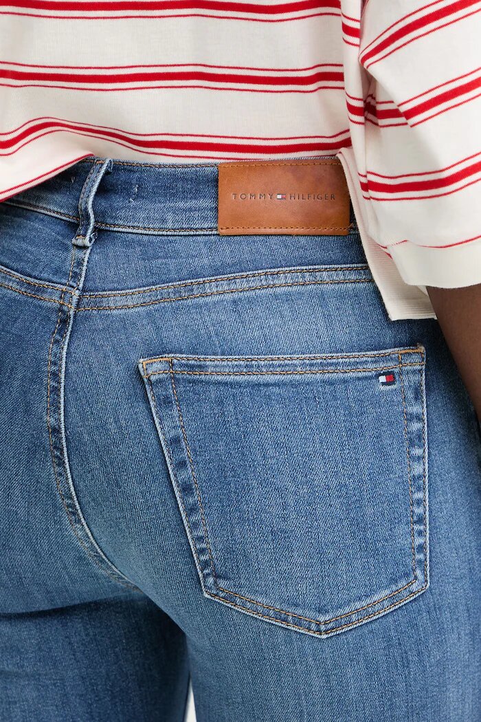 Tommy Hilfiger дънки flare дамски сини WW0WW49952