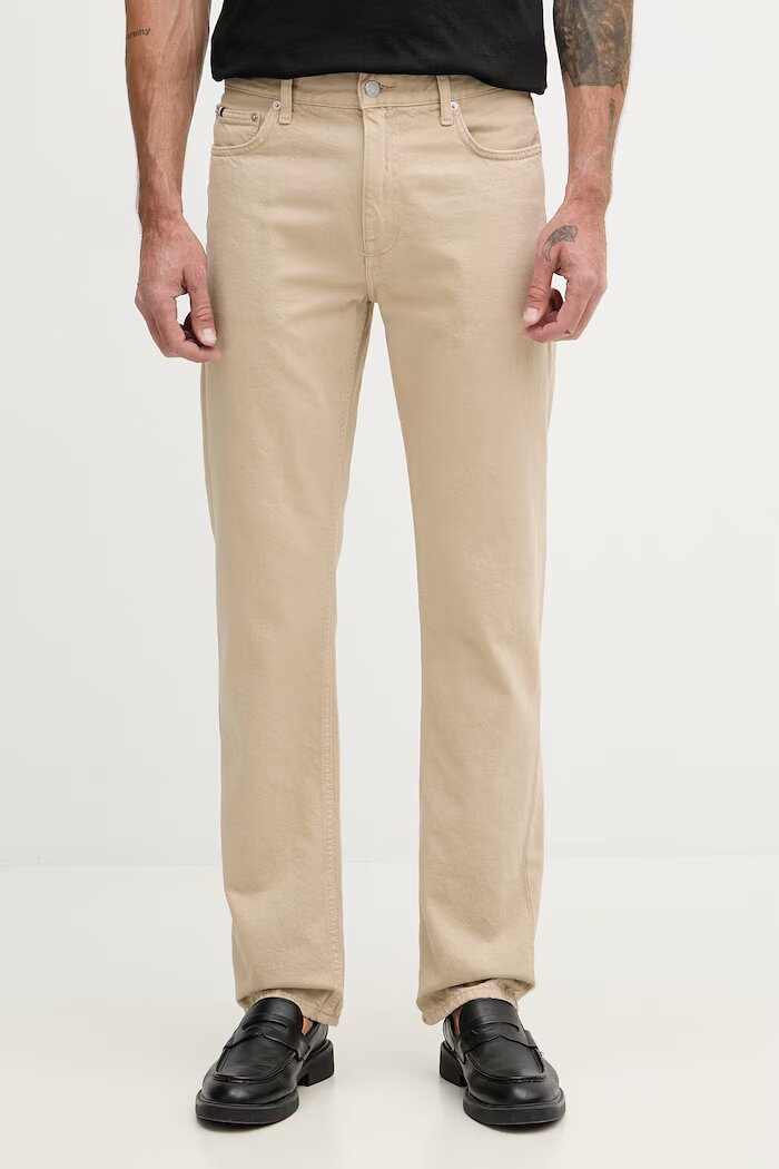 Tommy Hilfiger дънки regular мъжки бежови MW0MW42323
