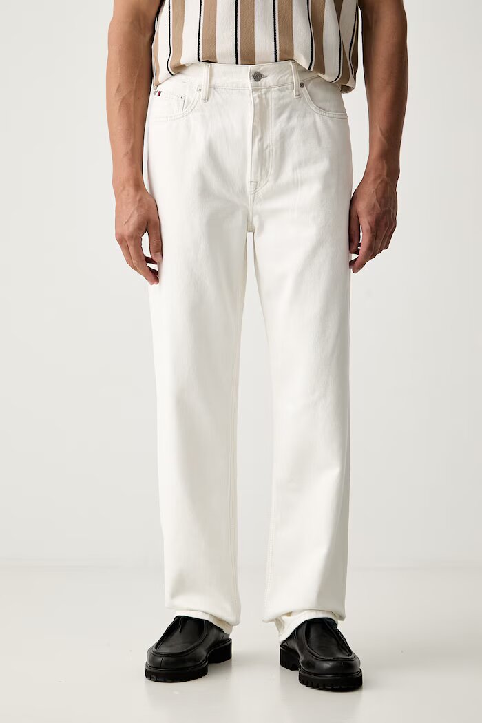 Tommy Hilfiger дънки relaxed fit мъжки бежови MW0MW43485