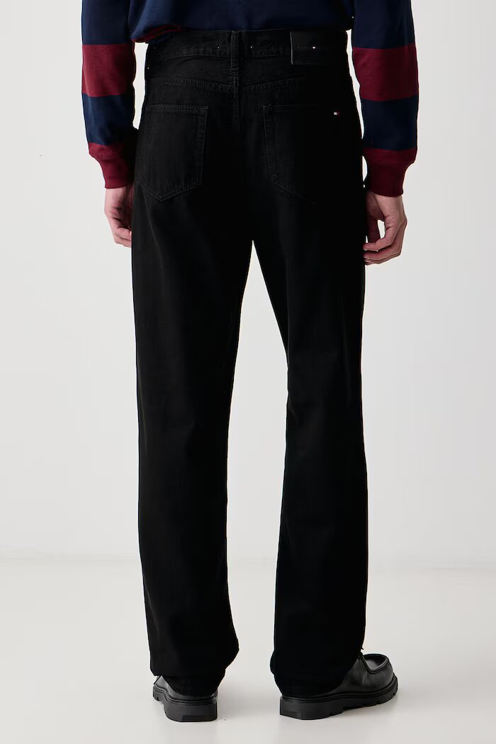 Tommy Hilfiger дънки relaxed fit мъжки черни MW0MW44895