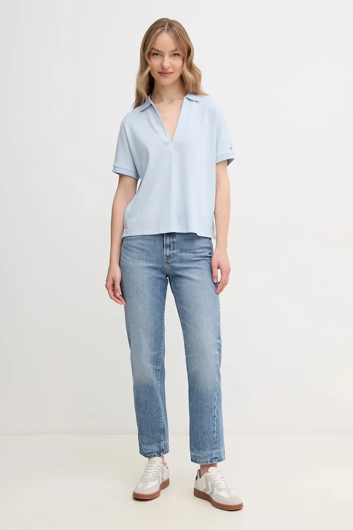 Tommy Hilfiger Дънки с висока талия WW0WW44355