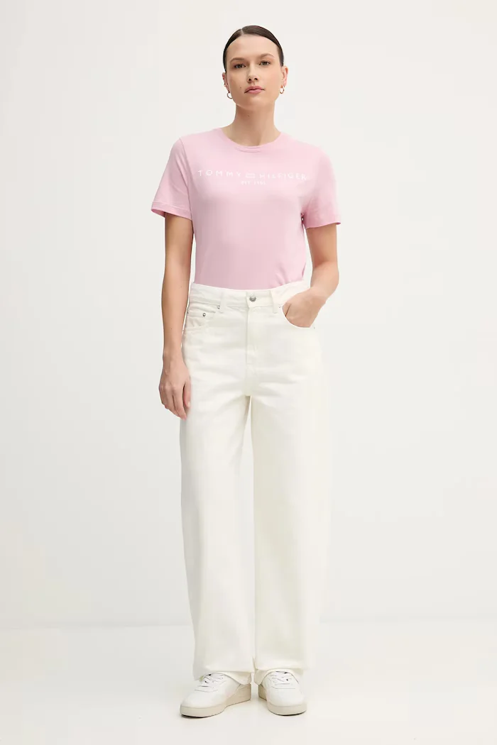 Tommy Hilfiger Дънки с висока талия WW0WW49500