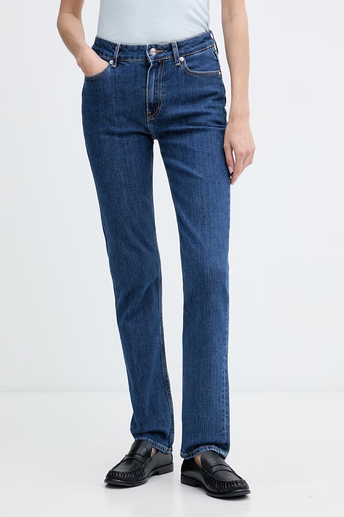Tommy Hilfiger дънки slim fit дамски тъмносини WW0WW49957
