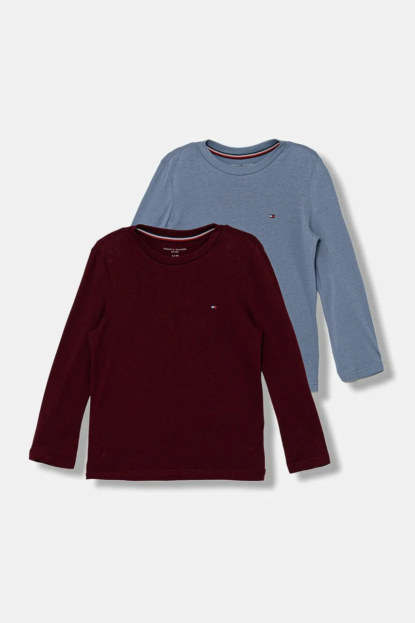 Tommy Hilfiger Детска блуза с дълги ръкави (2 броя)