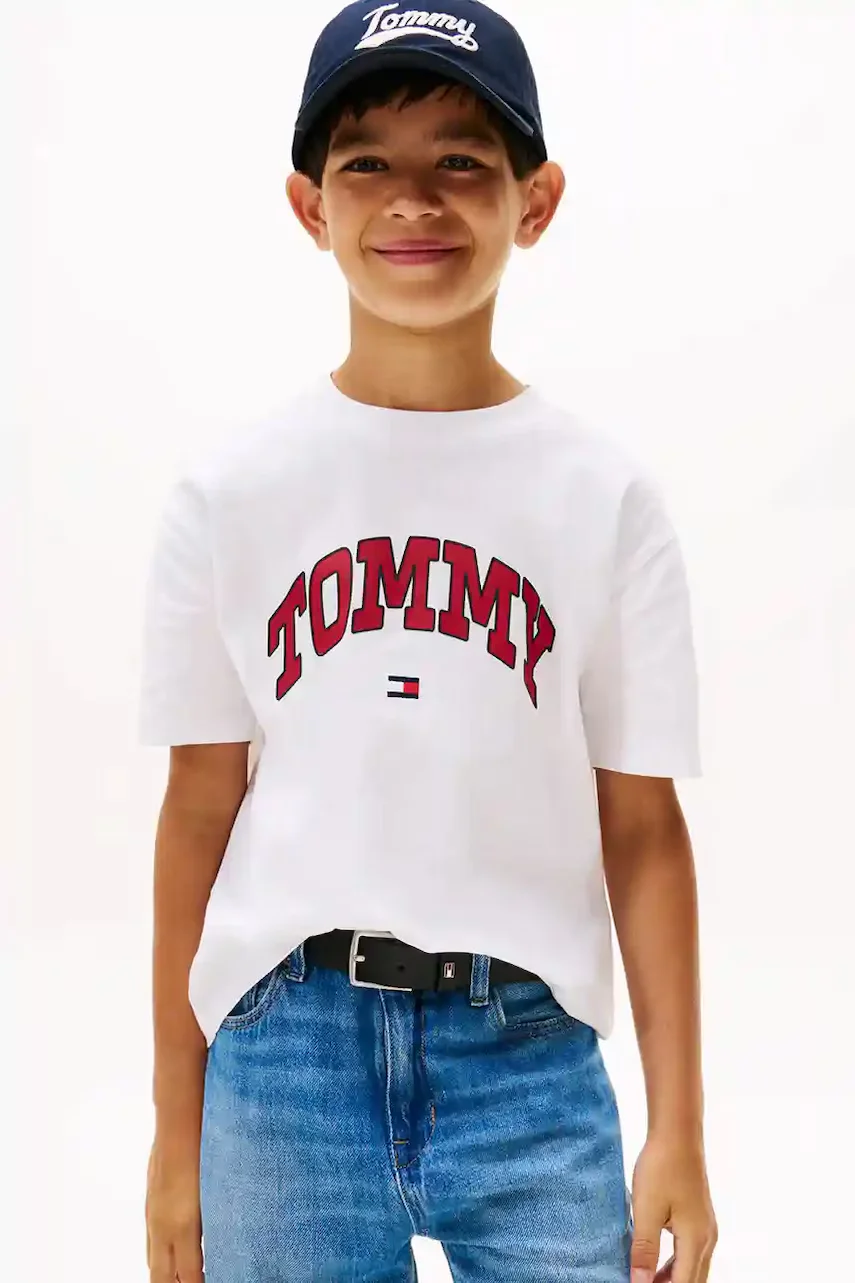 Tommy Hilfiger Детска памучна тениска