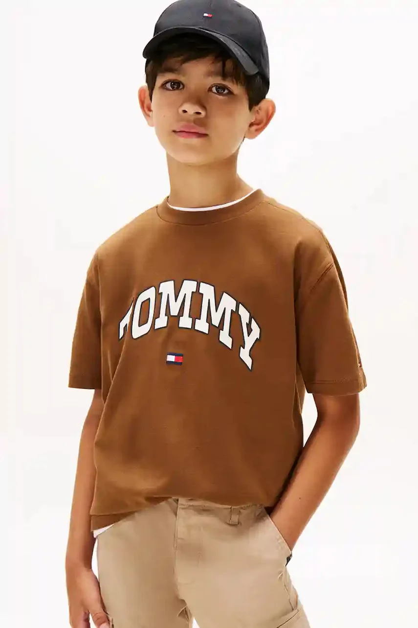 Tommy Hilfiger Детска памучна тениска