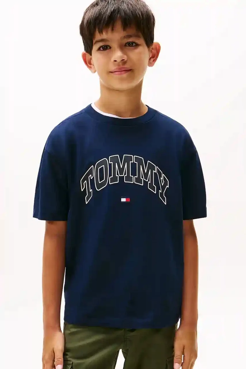 Tommy Hilfiger Детска памучна тениска