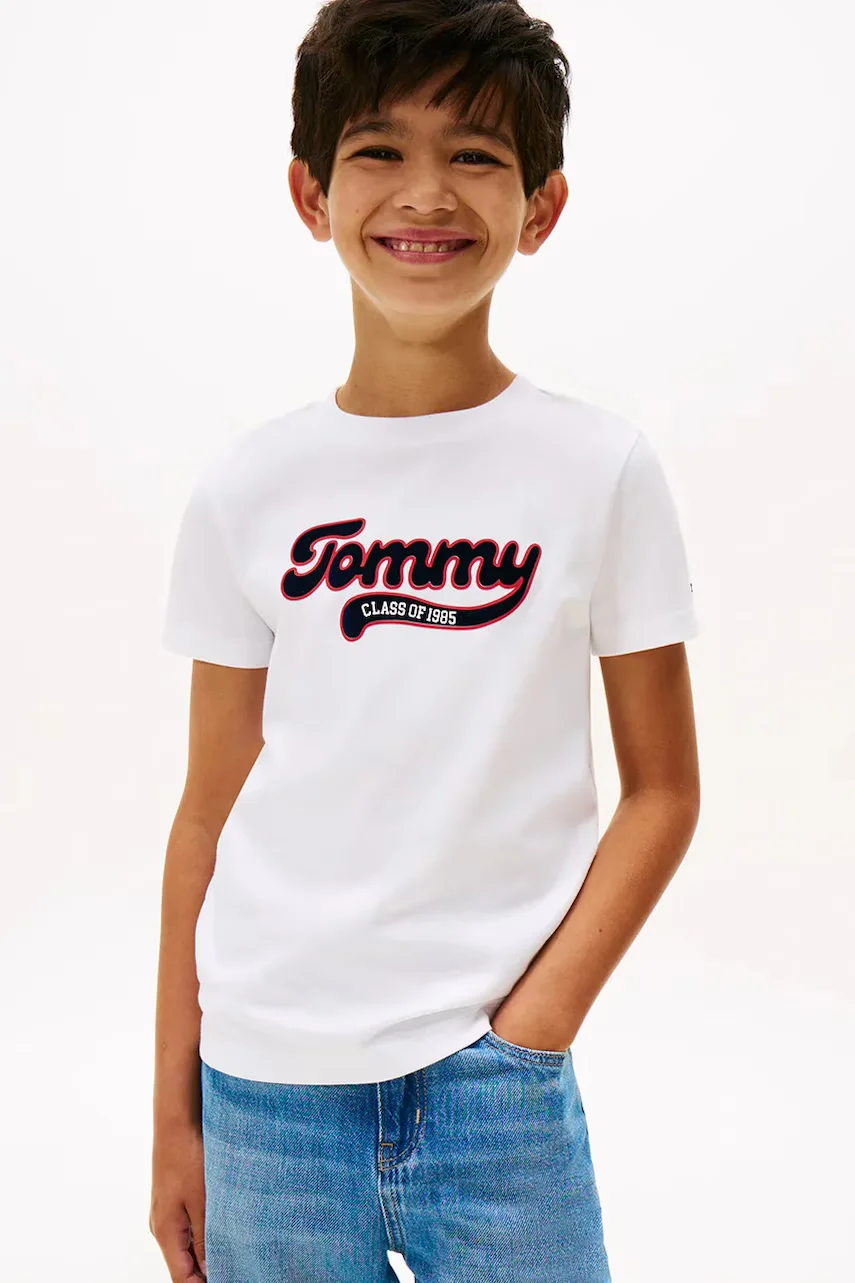 Tommy Hilfiger Детска памучна тениска