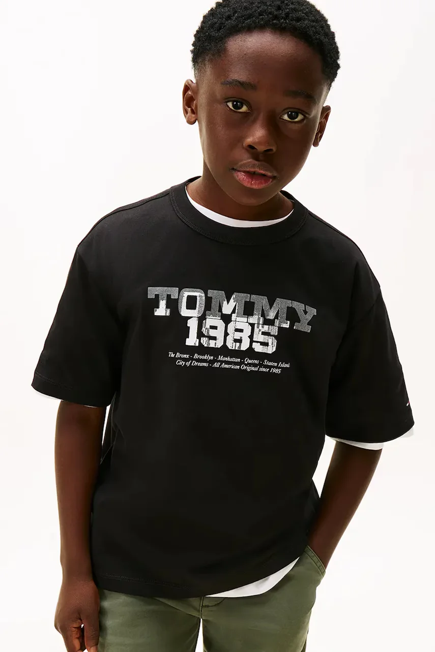 Tommy Hilfiger Детска памучна тениска