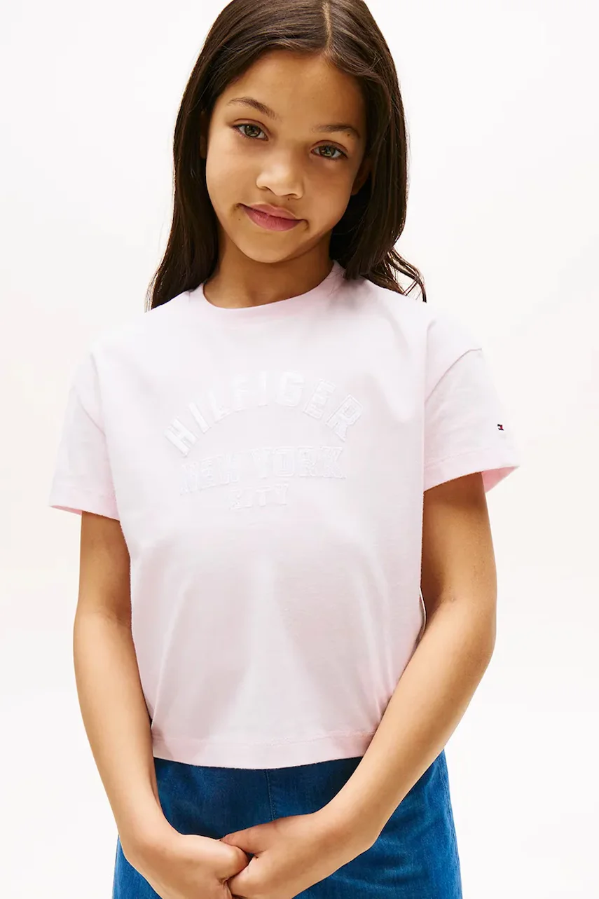 Tommy Hilfiger Детска памучна тениска