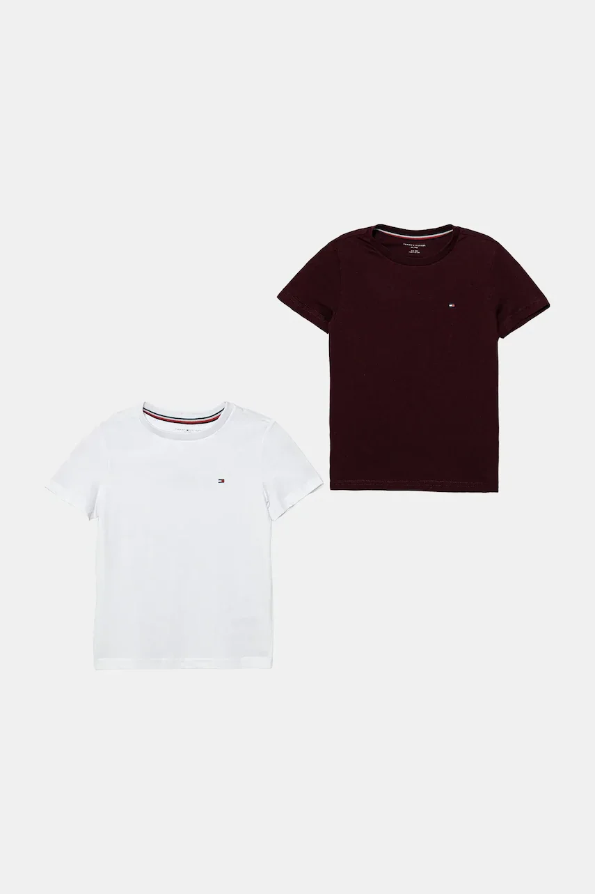 Tommy Hilfiger Детска памучна тениска (2 броя)
