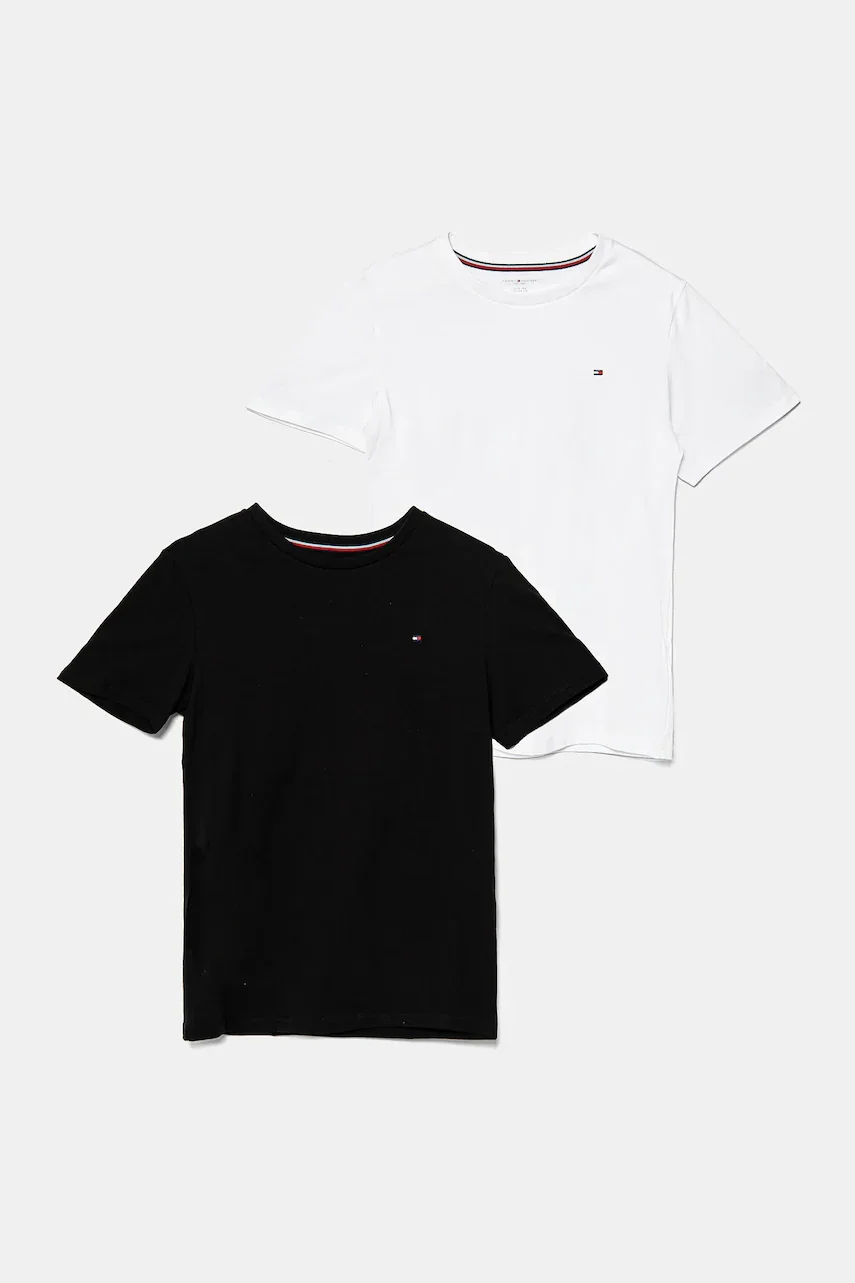 Tommy Hilfiger Детска памучна тениска (2 броя)