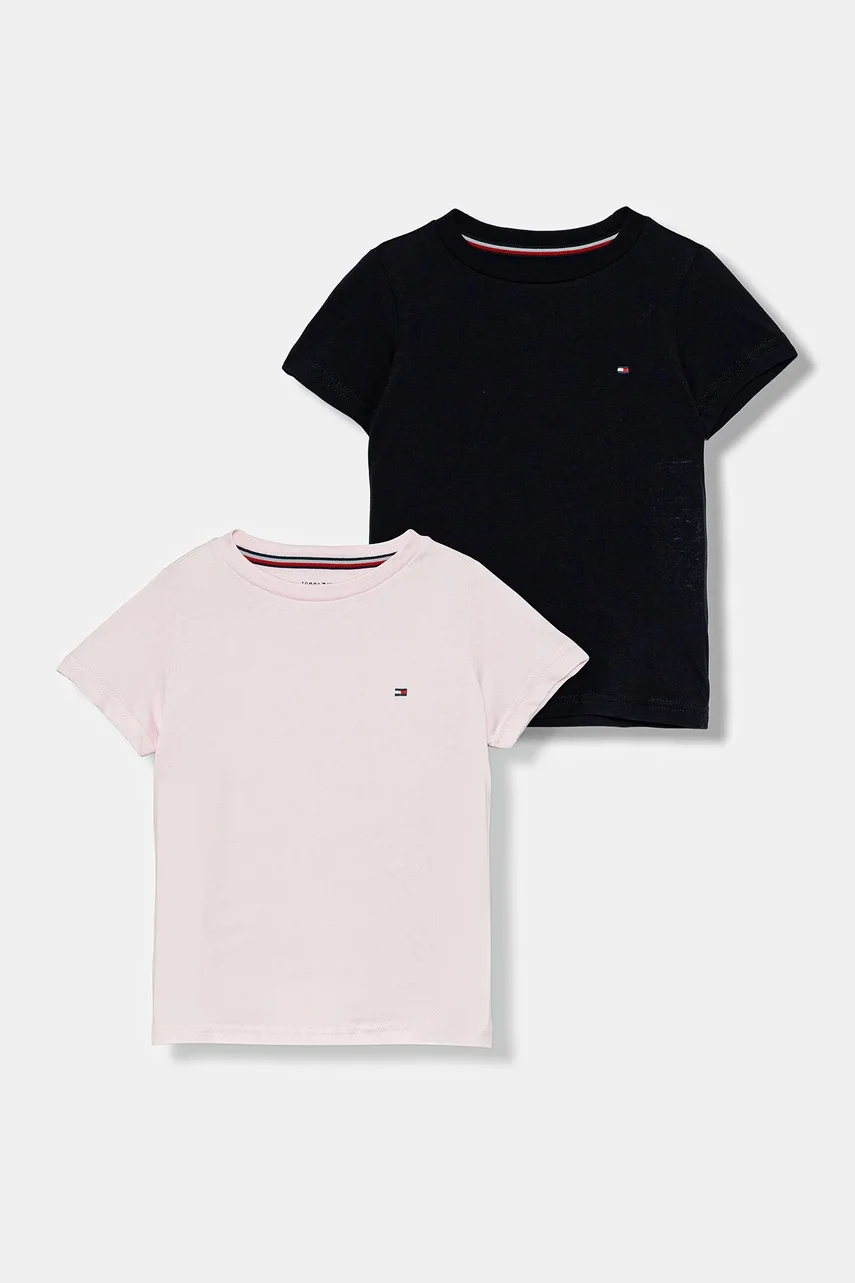 Tommy Hilfiger Детска памучна тениска (2 броя)