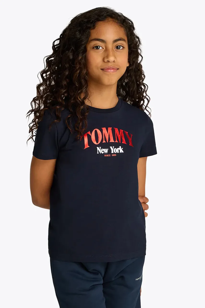 Tommy Hilfiger Детска памучна тениска