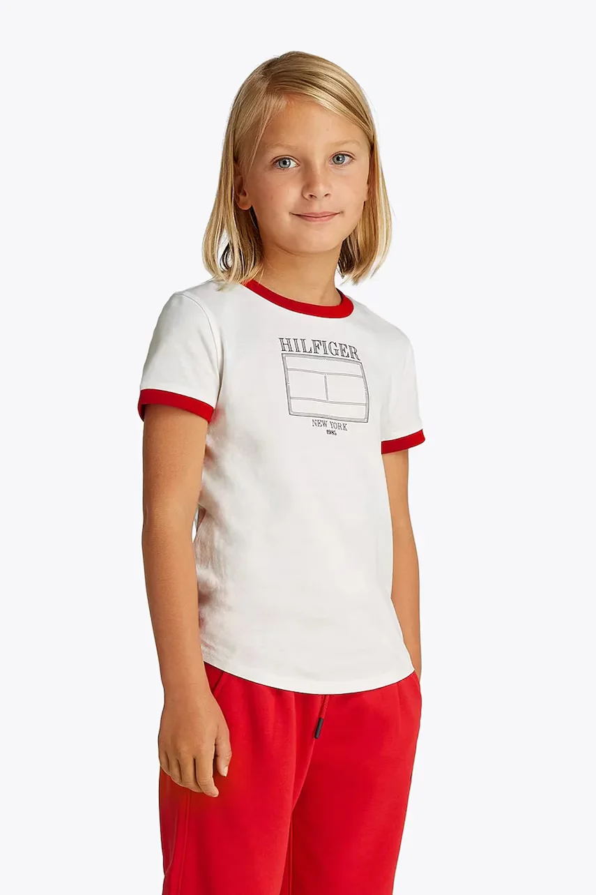 Tommy Hilfiger Детска памучна тениска