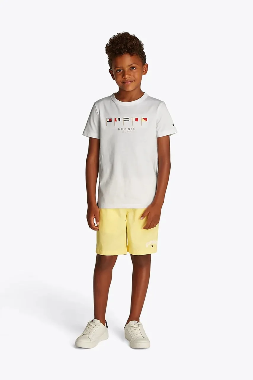 Tommy Hilfiger Детска памучна тениска