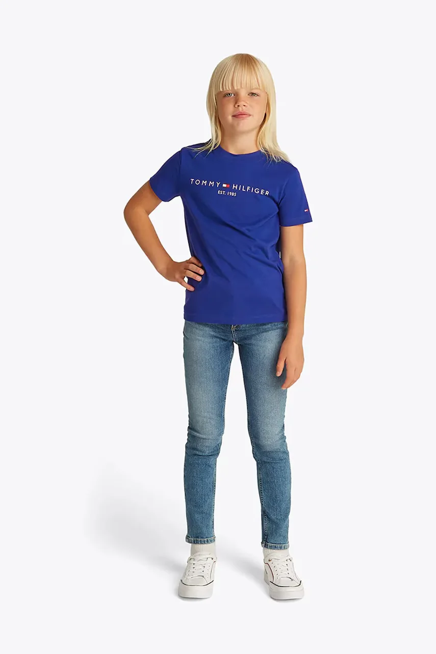 Tommy Hilfiger Детска памучна тениска