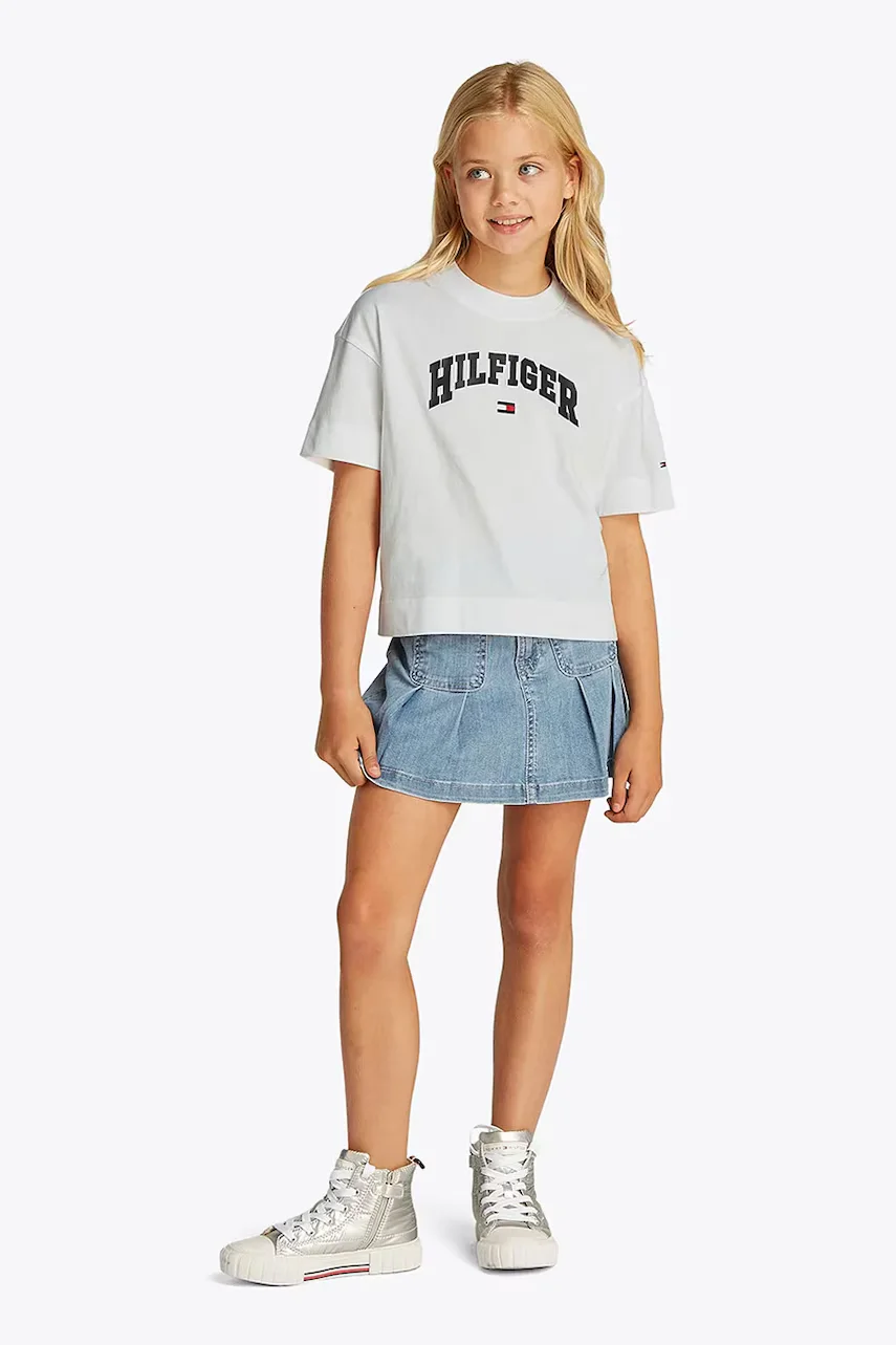 Tommy Hilfiger Детска памучна тениска