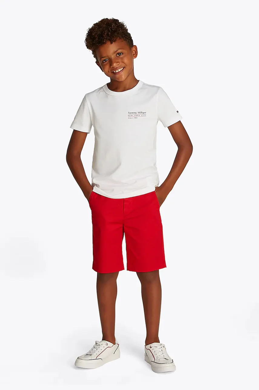 Tommy Hilfiger Детска памучна тениска