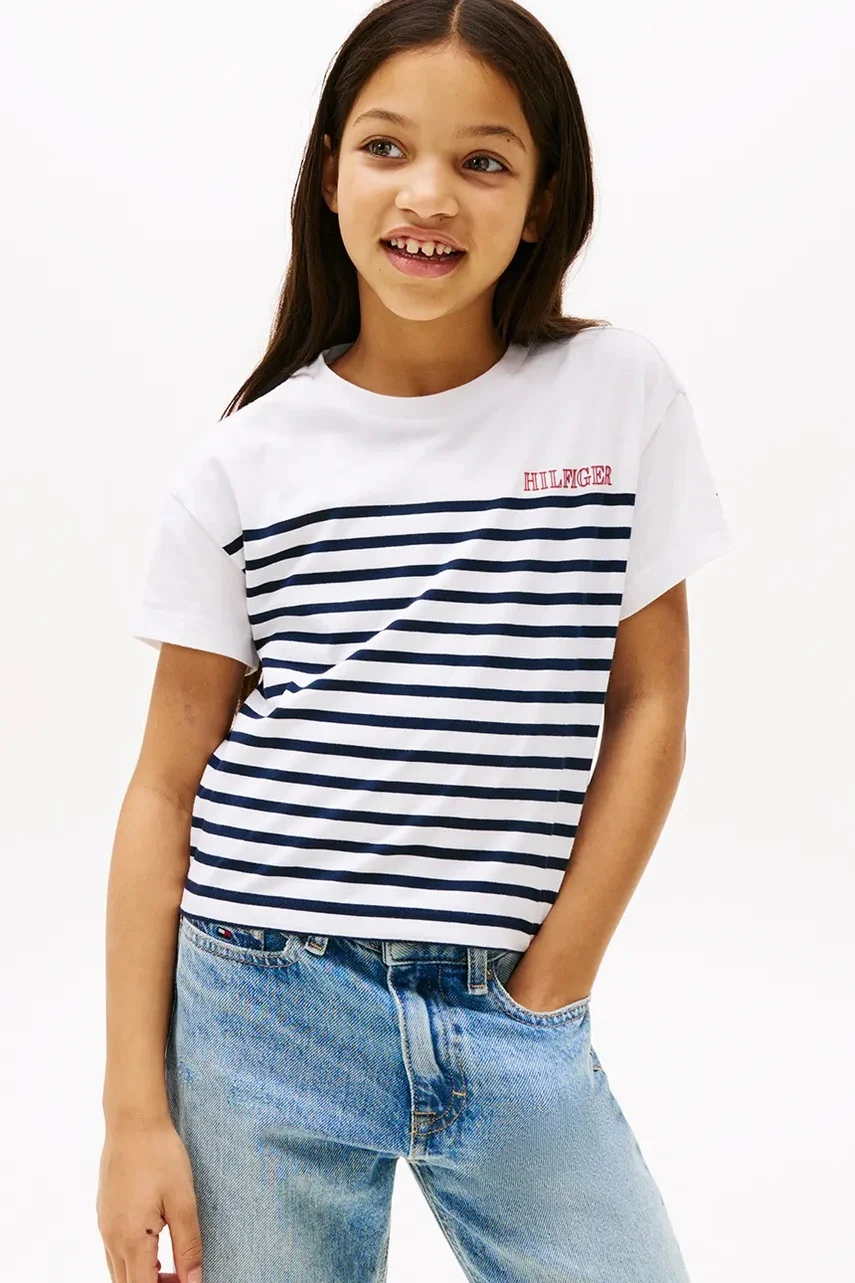 Tommy Hilfiger Детска памучна тениска