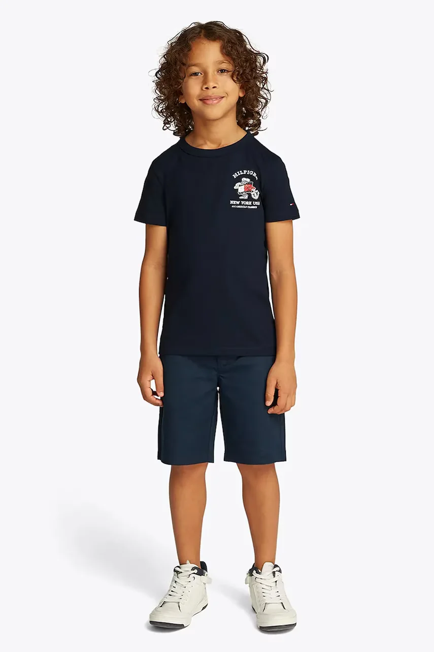 Tommy Hilfiger Детска памучна тениска