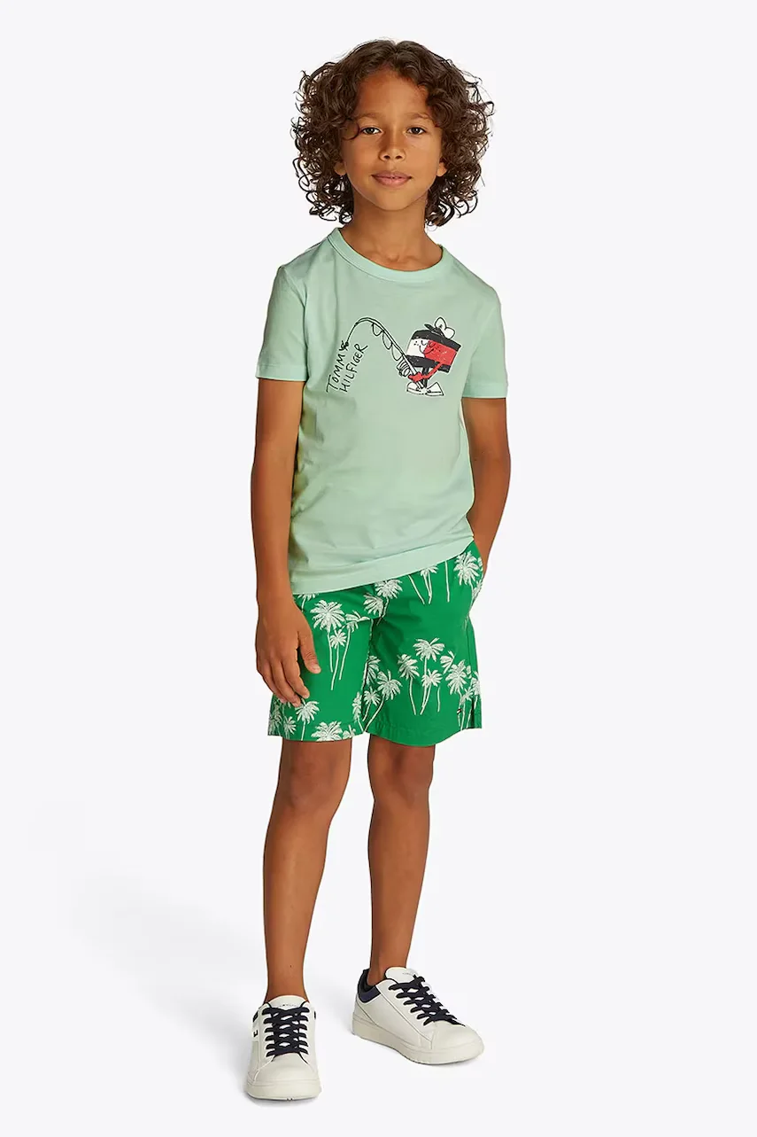 Tommy Hilfiger Детска памучна тениска