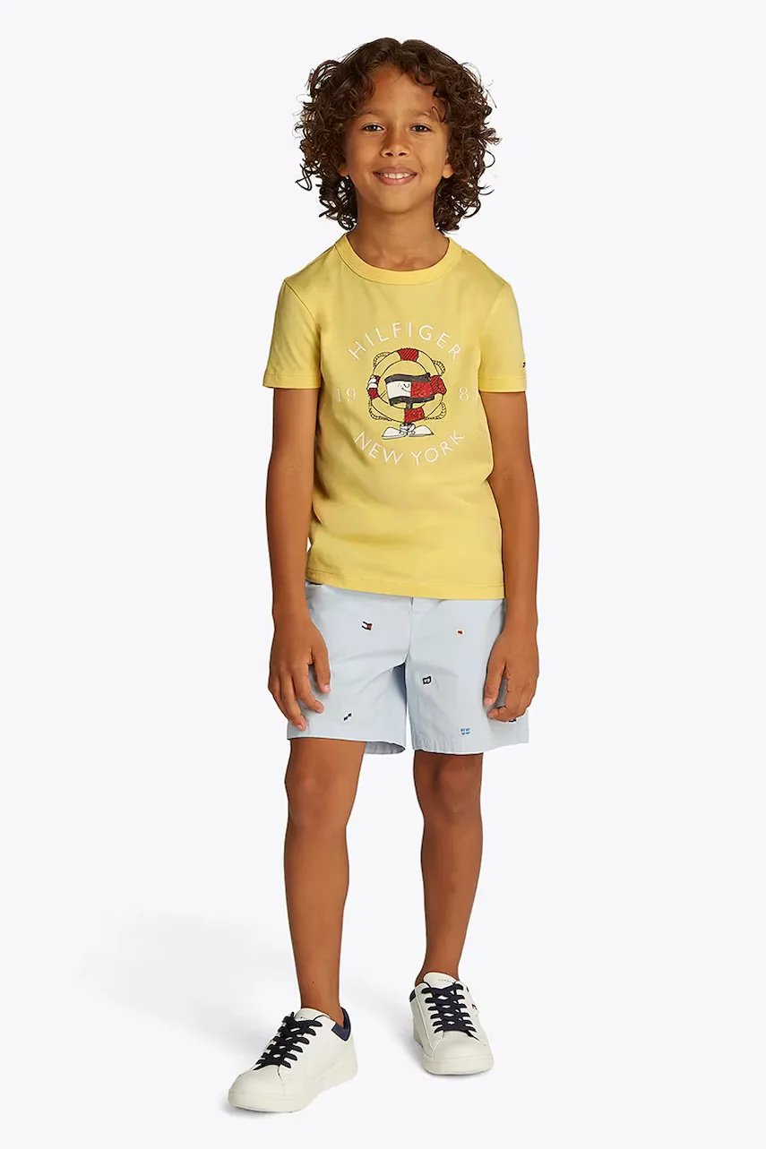 Tommy Hilfiger Детска памучна тениска