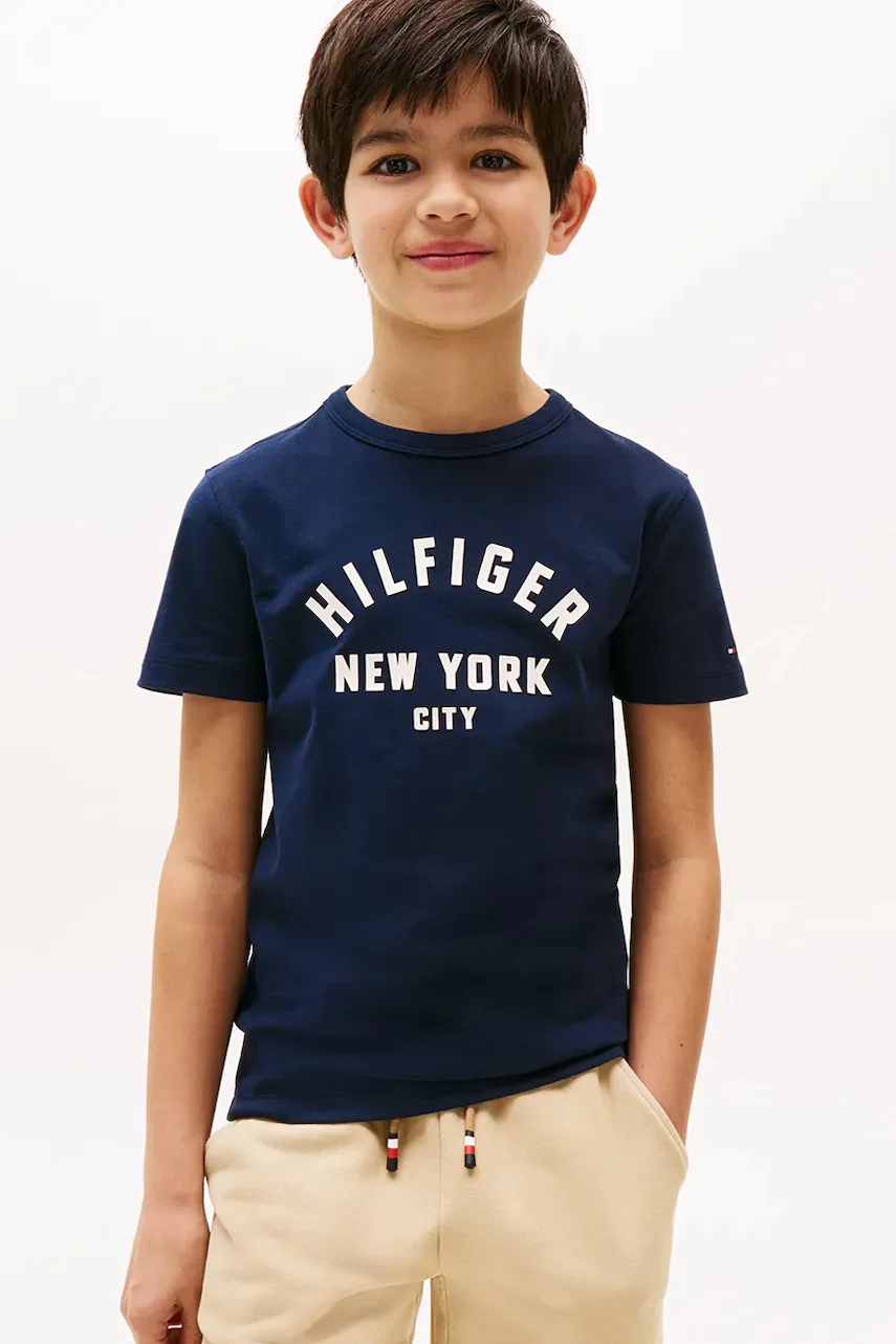Tommy Hilfiger Детска памучна тениска