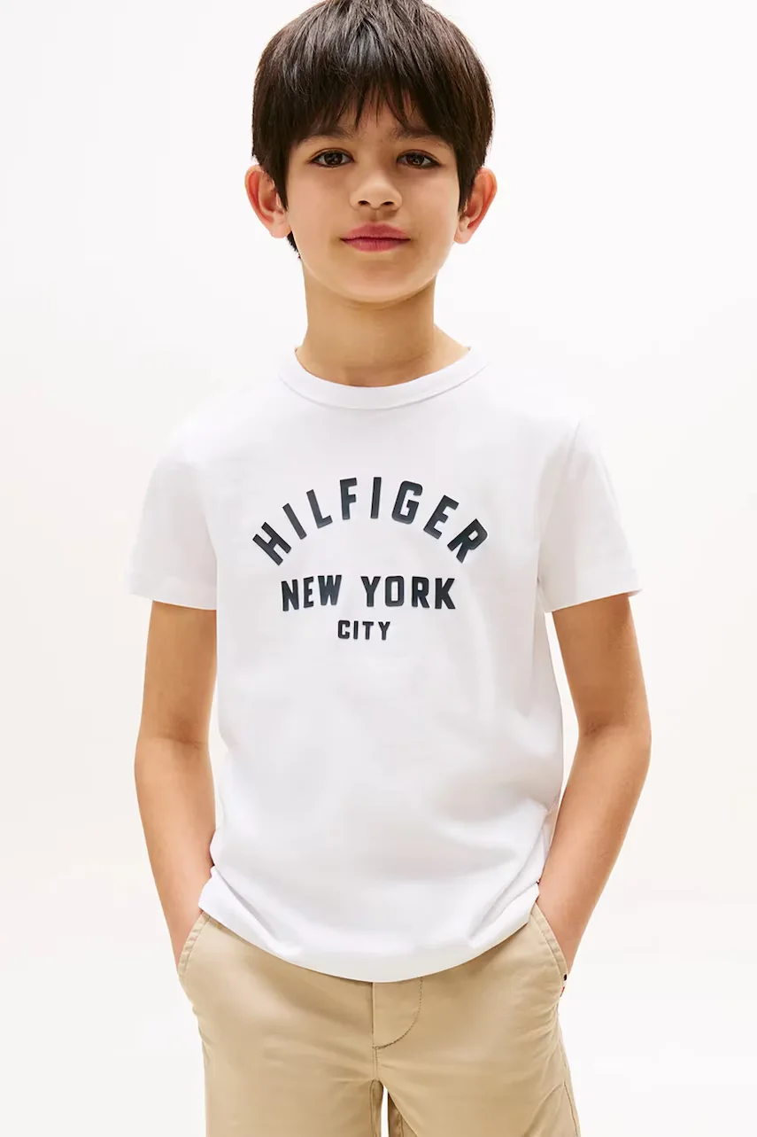 Tommy Hilfiger Детска памучна тениска