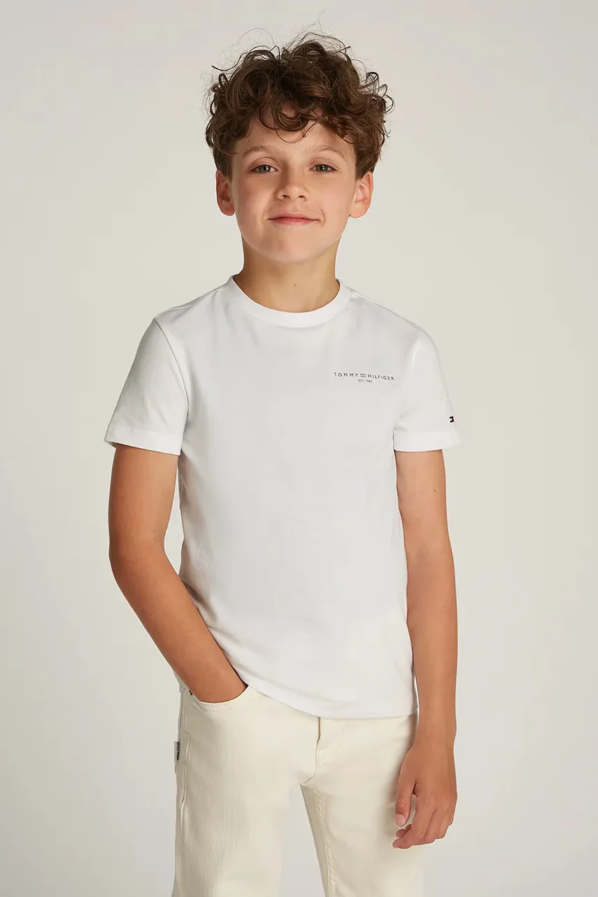 Tommy Hilfiger Детска памучна тениска