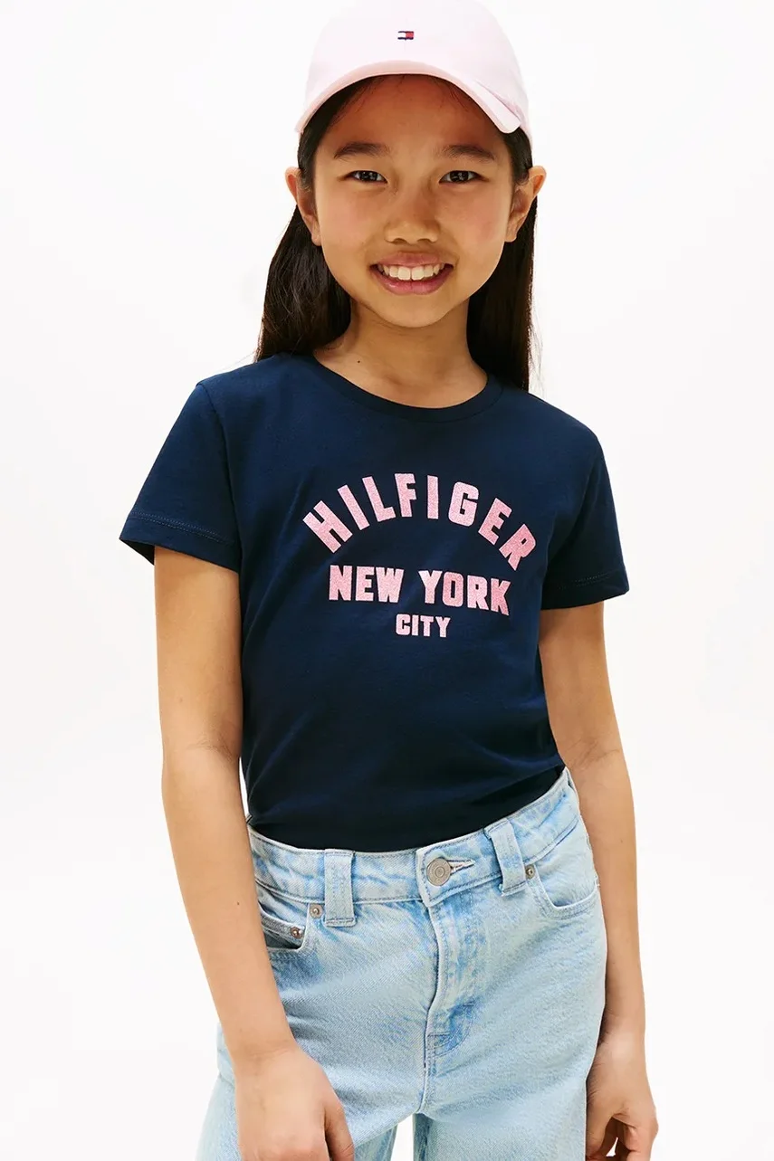 Tommy Hilfiger Детска памучна тениска