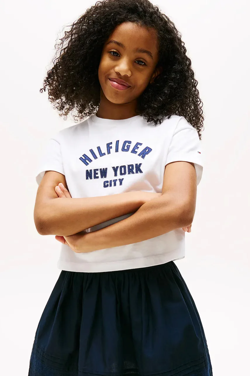 Tommy Hilfiger Детска памучна тениска