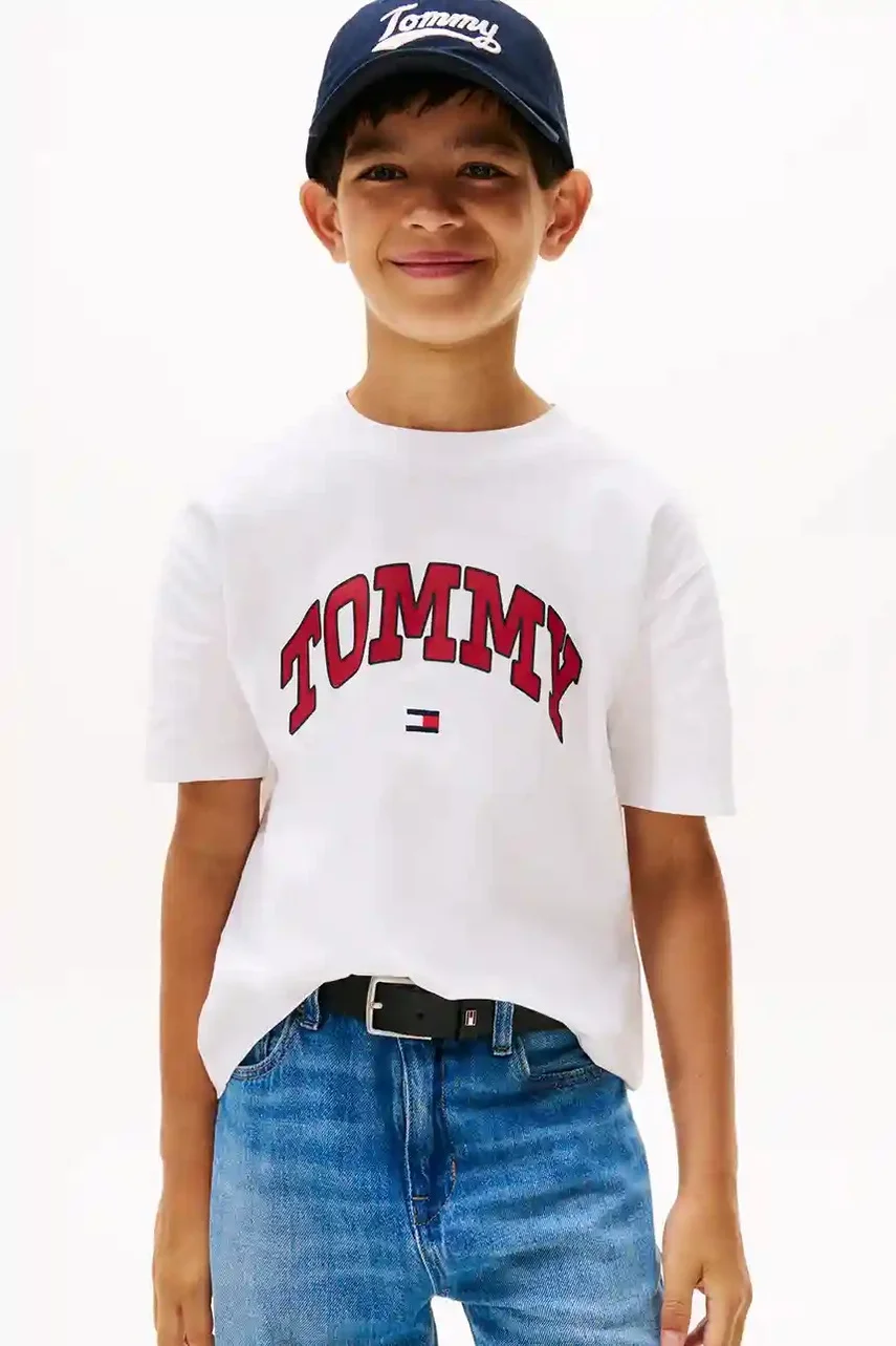 Tommy Hilfiger Детска памучна тениска