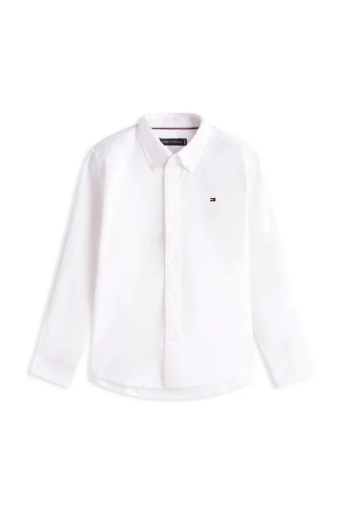 Tommy Hilfiger Детска риза в бяло KB0KB10192