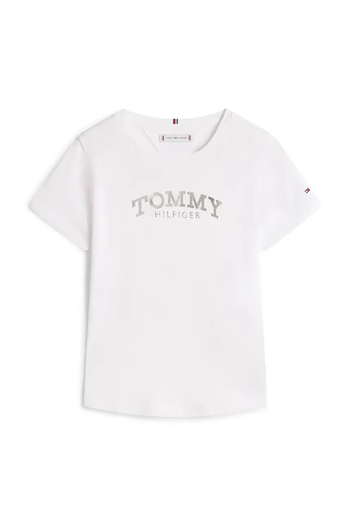 Tommy Hilfiger Детска тениска в бяло KG0KG08974