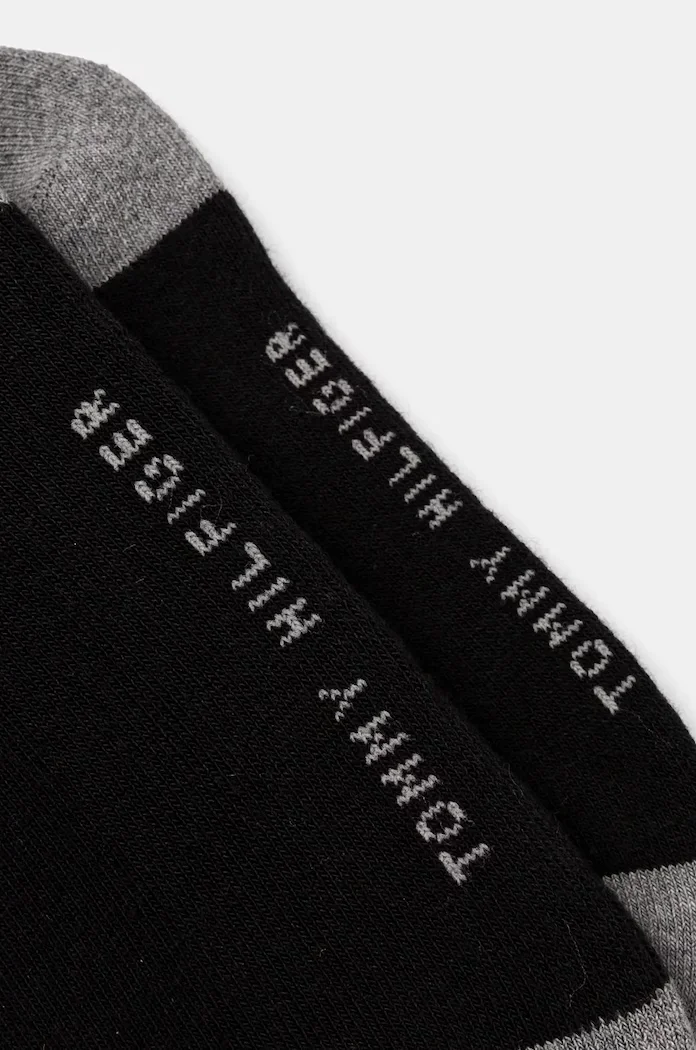 Tommy Hilfiger Детски чорапи (2 броя) в черно