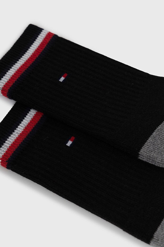 Tommy Hilfiger Детски чорапи (2 броя) в черно