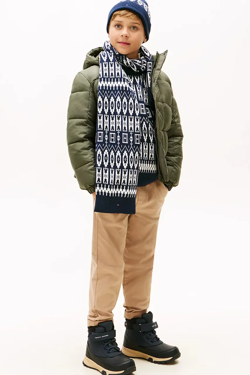Tommy Hilfiger Детски памучен шал