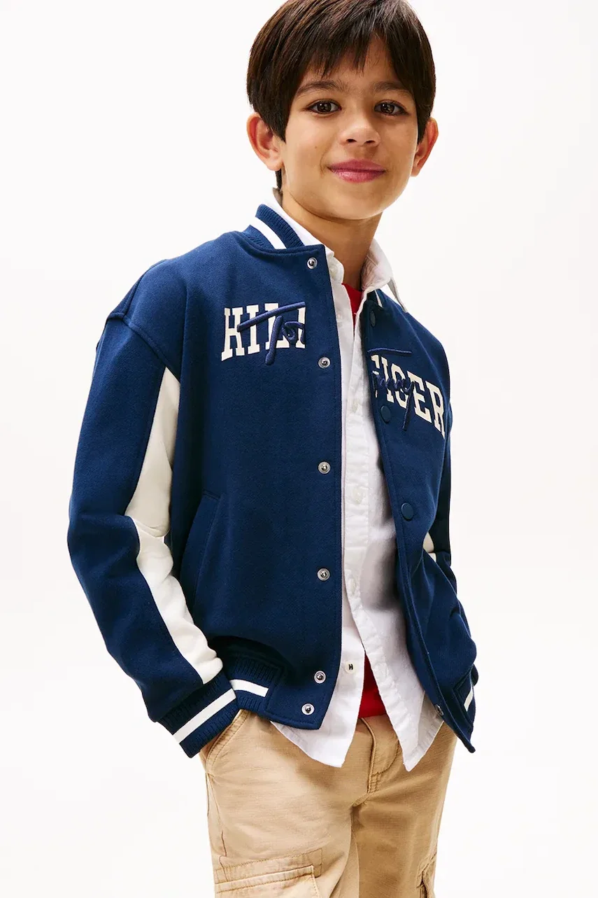 Tommy Hilfiger Детски памучен суичър
