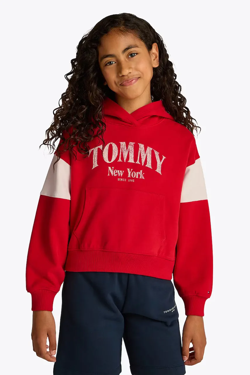 Tommy Hilfiger Детски памучен суичър