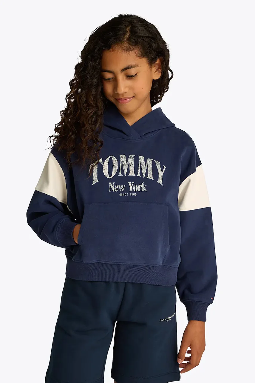 Tommy Hilfiger Детски памучен суичър