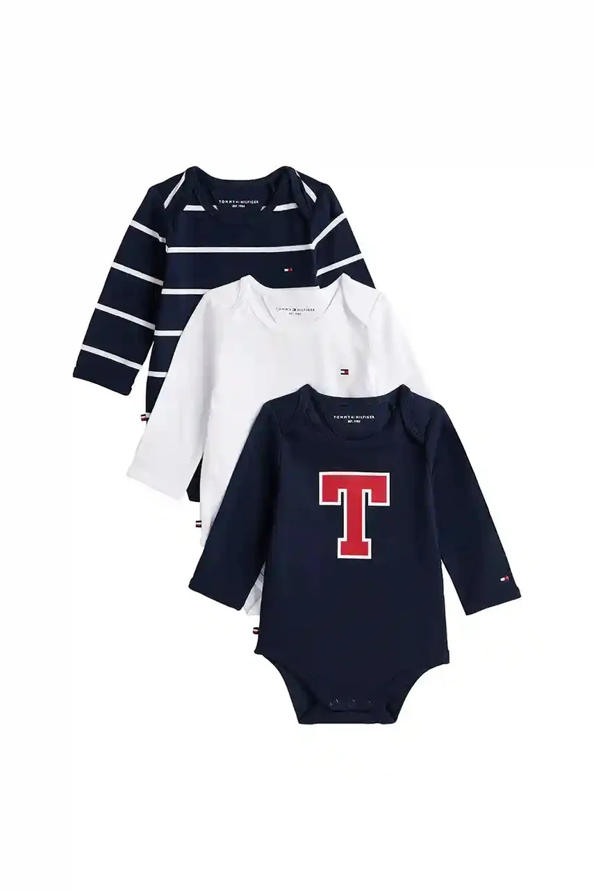 Tommy Hilfiger Детски панталон с памук (3 чифта)